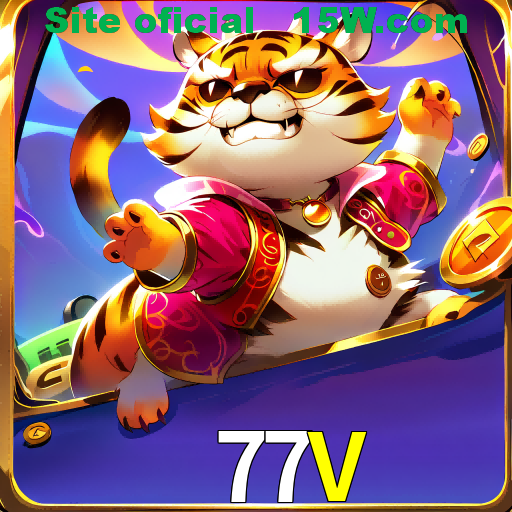 Imagem promocional da 77V mostrando a plataforma e suas vantagens